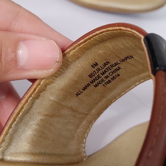 - Bandolino Sandals Brown - Picture 6 of 9